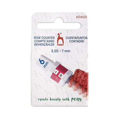 Pony - Row Counter Plastic - 5.5-7mm