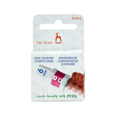 Pony - Row Counter Plastic - 7.5-10mm