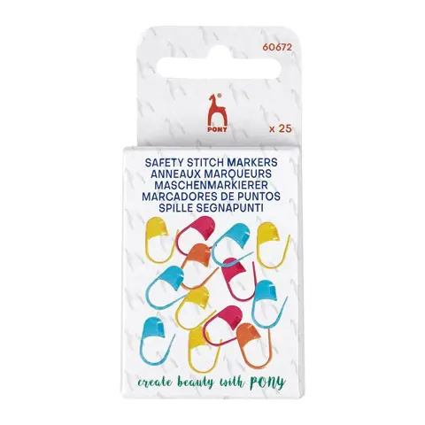 Pony - Safety Stitch Markers Plastic 25pc - Small 
