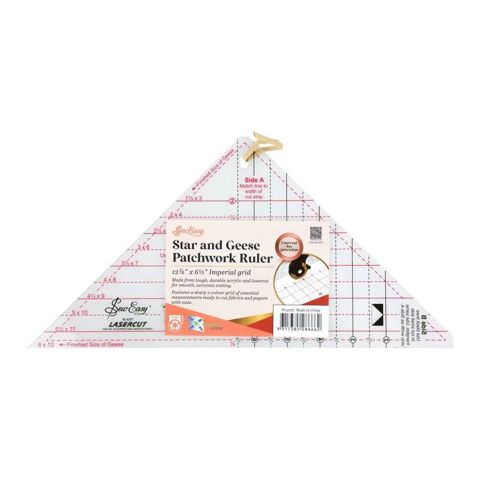 Star And Geese Patchwork Ruler