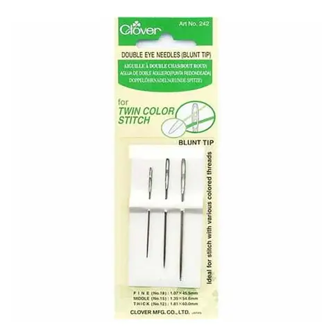 Clover - Needle Double Ended Blunt Tip