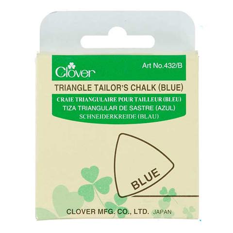 Clover - Triangle Tailors Chalk - Blue