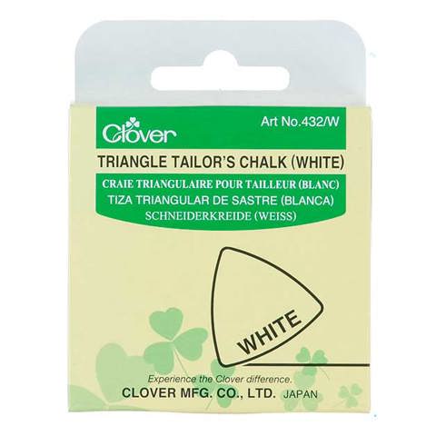 Clover - Triangle Tailors Chalk - White