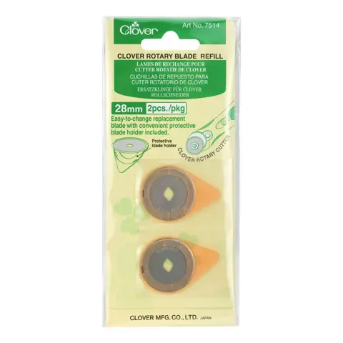 Clover - Rotary Blade Refill 28mm 2pc
