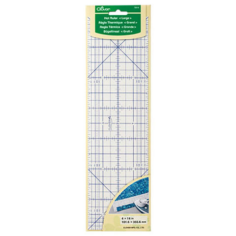 Clover - Hot Ruler Large 4 x 14in