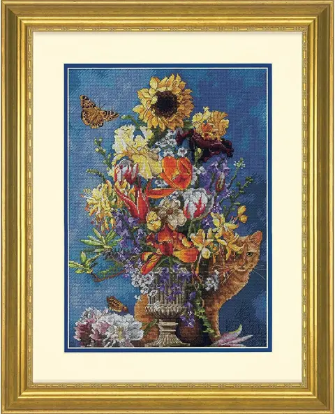 Dimensions Needlecraft - Garden in Gold