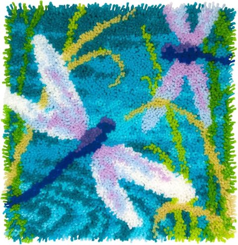 Dragonflies Latch Hook