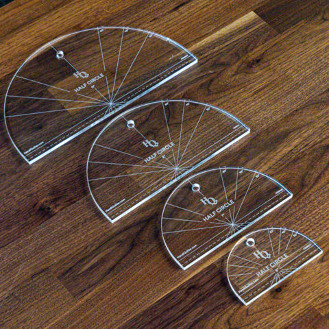 Handi Quilter Accessories - Solid Half Circle Set (set 4)