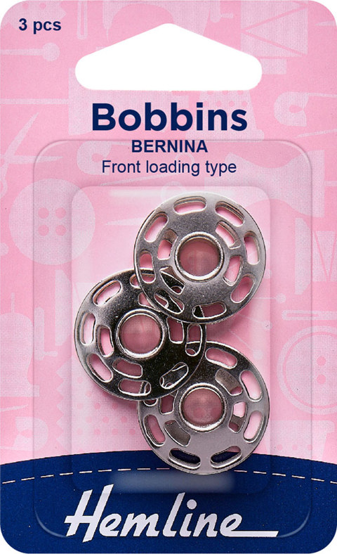 Hemline - Bobbin Metal Rotary Bernina 3pk