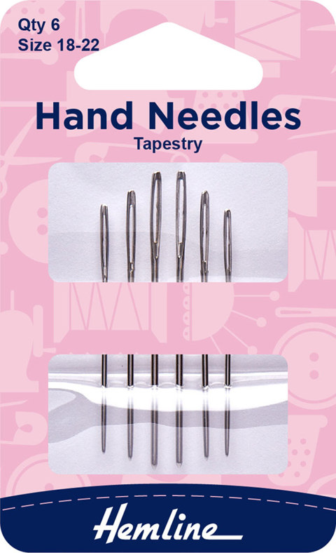Hemline - Hand Needle Tapestry 6pk - size 18-22