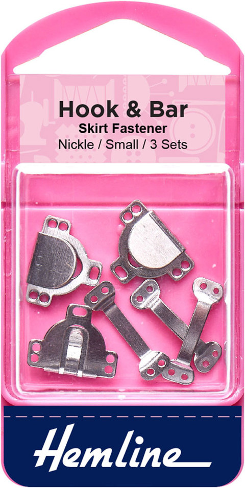 Hemline - Hook & Bar Skirt Small 3 sets - Nickle