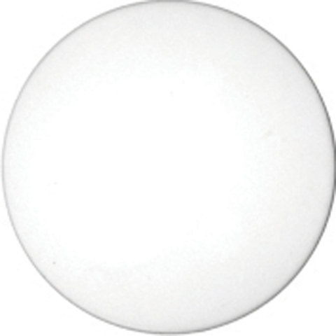 Hemline - Buttons Self Cover Nylon 15mm 6 sets - White