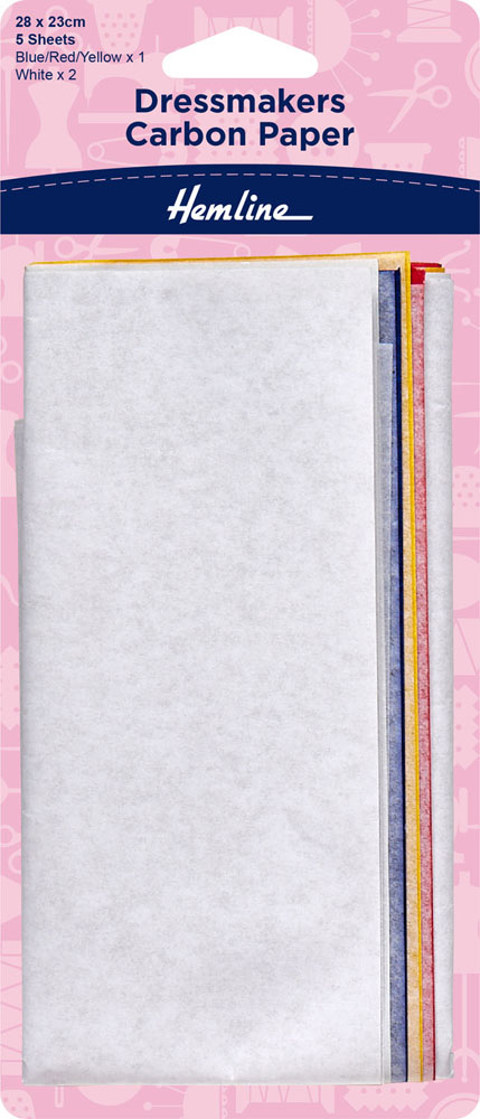 Hemline - Paper Dressmakers Carbon 23cm x 28cm 5 sheets