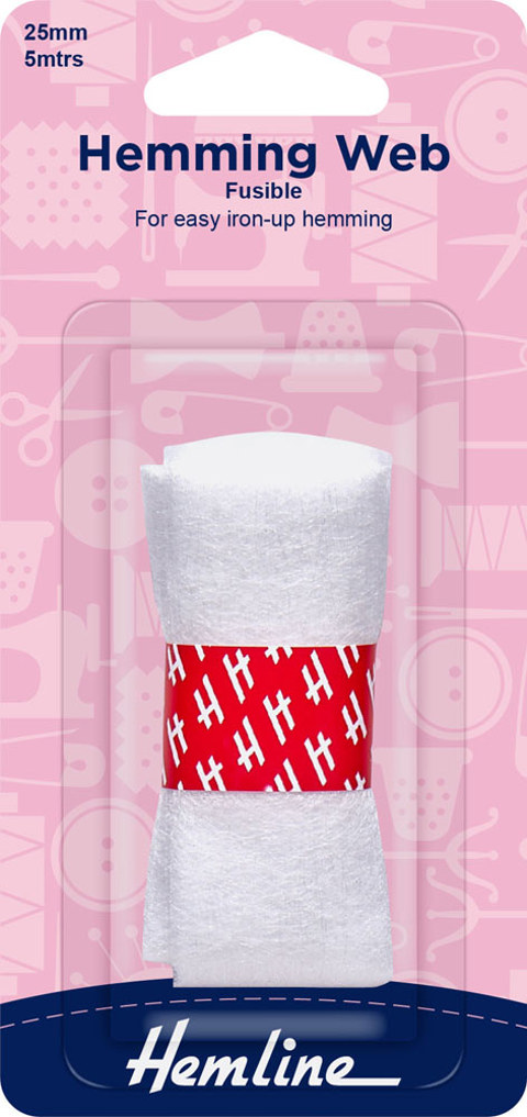 Hemline - Hemming Web Fusible 25mm x 5m