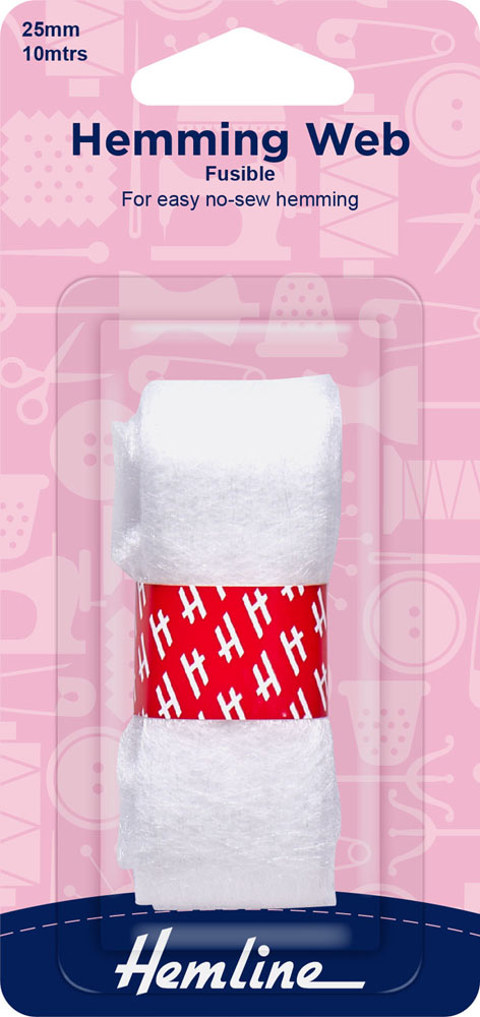 Hemline - Hemming Web Fusible 25mm x 10m