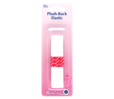 Hemline - Elastic Plush Back 19mm x 0.9m