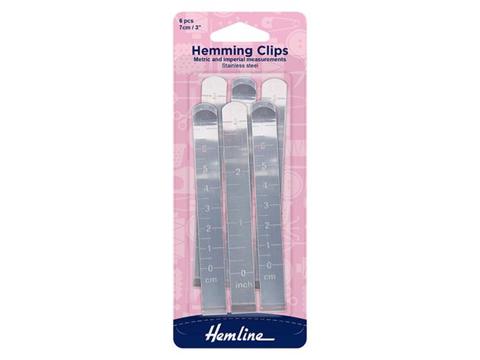 Hemline - Hemming Clips Stainless Steel Metric/Imperial