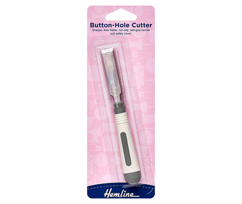 Hemline - Button Hole Cutter Soft Touch