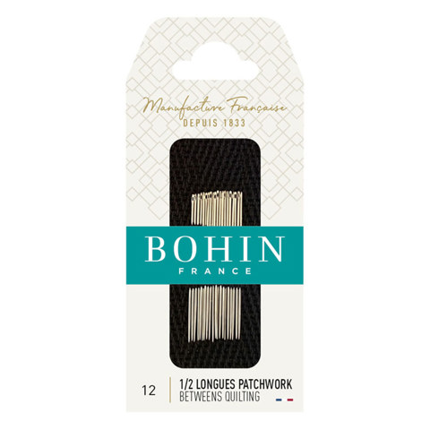 BOHIN - Hand Needle Quilting Betweens Qty 20 - Size 12