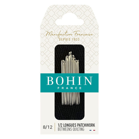BOHIN - Hand Needle Quilting Betweens Qty 20 - Size 8/12