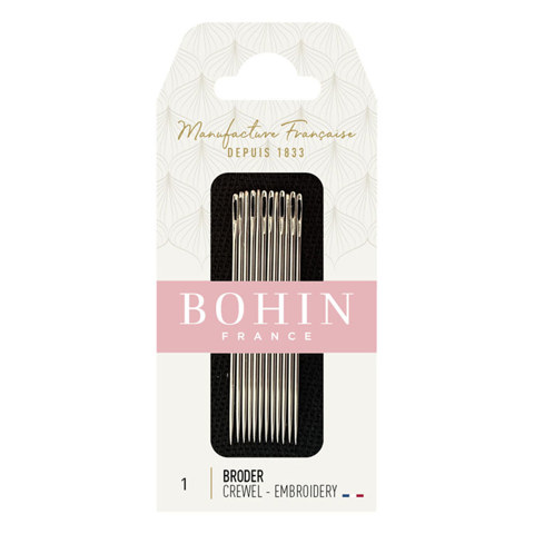 BOHIN - Hand Needle Embroidery Qty 15 - Size 1