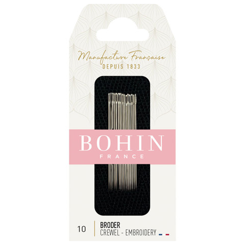 BOHIN - Hand Needle Embroidery Qty 15 - Size 10