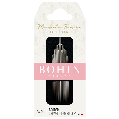 BOHIN - Hand Needle Embroidery Qty 15 - Size 3/9