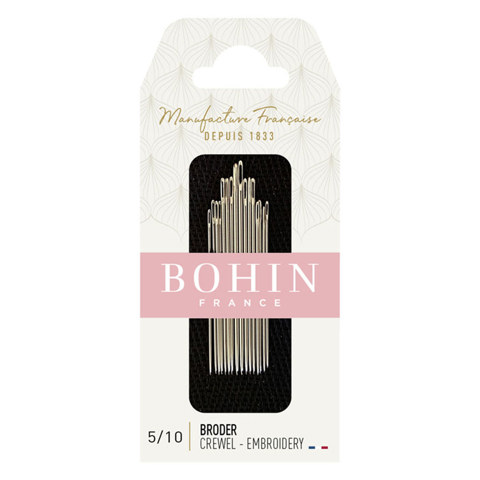 BOHIN - Hand Needle Embroidery Qty 15 - Size 5/10