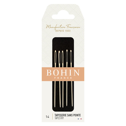 BOHIN - Hand Needle Tapestry Qty 3 - Size 14