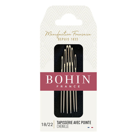 BOHIN - Hand Needle Chenille Qty 6 - Size 18/22