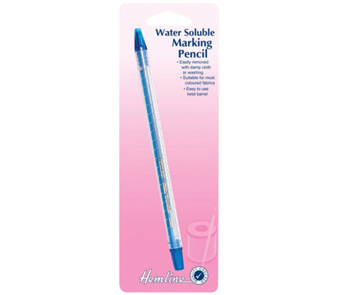 Hemline - Marking Pencil Water Soluble Twist Barrel - Blue