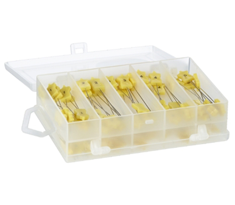 Sew Easy - Pins Decorative Numbered 1-10, 43mm 100pcs