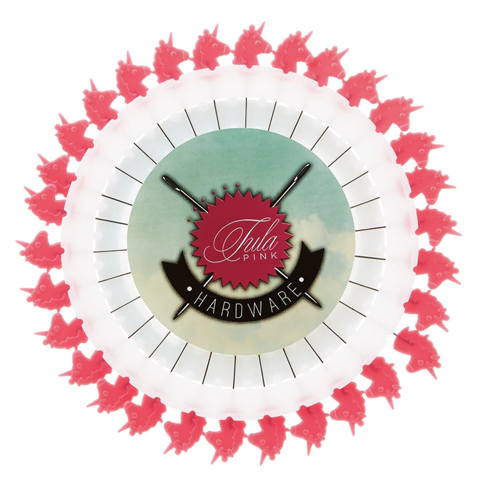 Tula Pink Hardware Unicorn Head Straight Pins