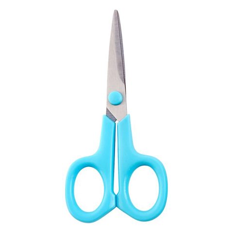 KLASSE SCISSORS - Scissors Hobby 4.25In soft grip handle - blue