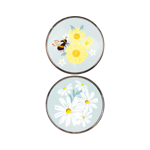 Sew Easy - Fabric Weights 5cm 2pk - Bee & Flowers