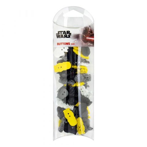 Hemline Buttons - Value Pack - Novelty Craft Button - Star Wars
