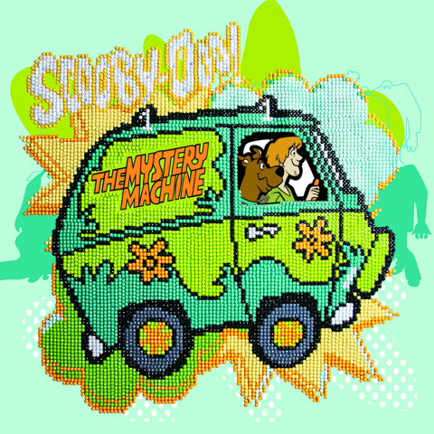 The Mystery Machine - 32 x 32cm