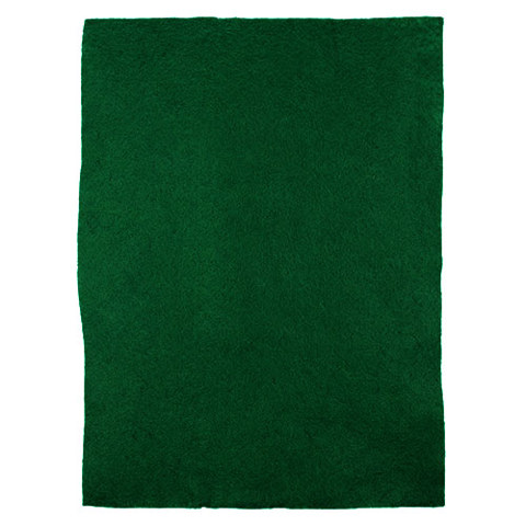 Felt Square Polyester 30 x 22cm - Pirate Green