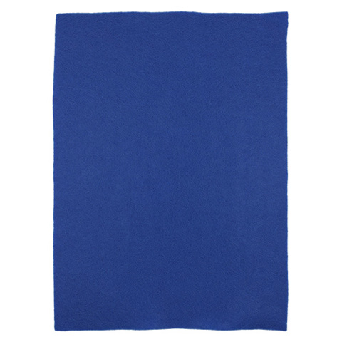 Felt Square Polyester 30 x 22cm - Crystal Blue