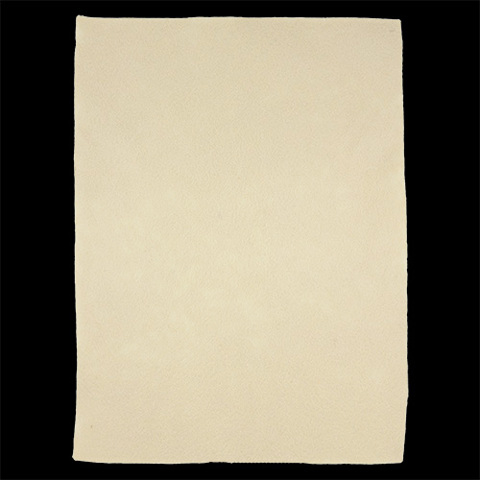 Felt Square Polyester 30 x 22cm - Cream