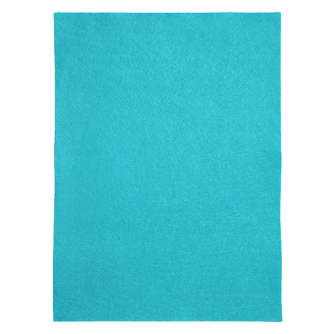 Felt Square Polyester 30 x 22cm - Sky Blue