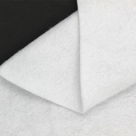 Felt Polyester 90cm per metre - White