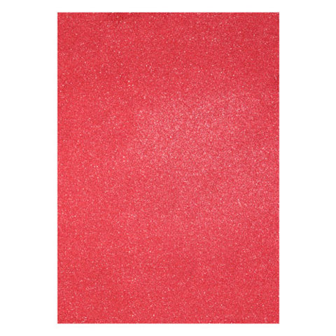 Foam Glitter Sheet A3/1.5mm - Red