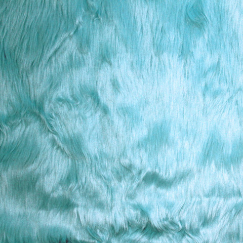 Fur Faux 100% Acrylic 75cm wide - Baby Blue
