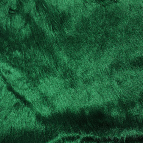 Fur Faux 100% Acrylic 75cm wide - Bottle Green