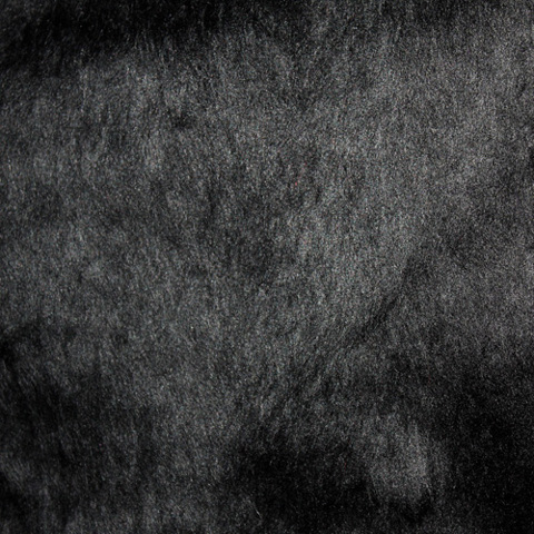 Fur Faux 100% Acrylic 75cm wide - Black