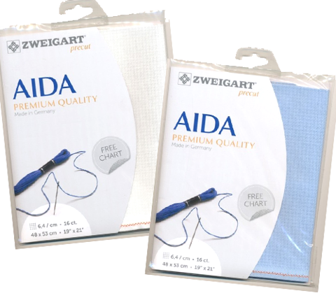 Needlework Fabric Precut Aida 16Ct/6.4St