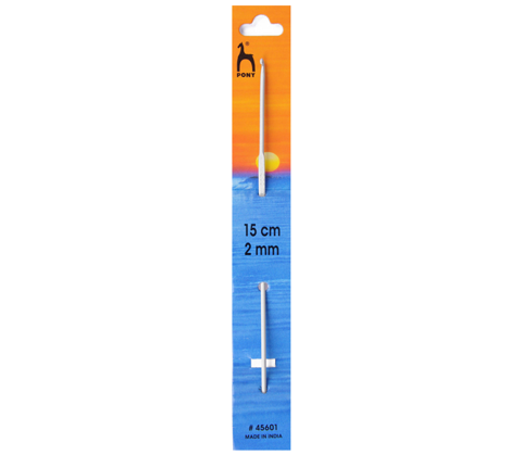 Aluminium Crochet Hooks - 15cm x 2.00mm