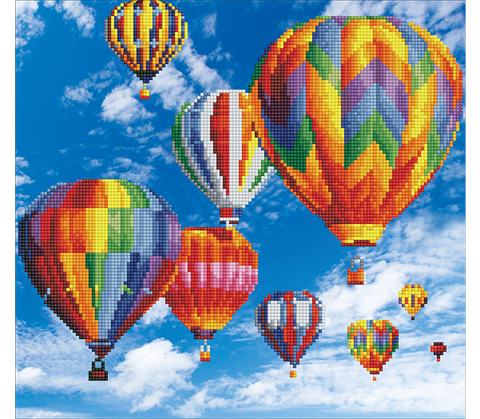 Diamond Art - Balloons - 47 x 37cm