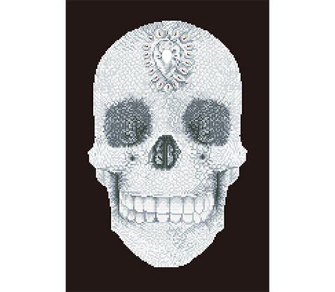 Crystal Skull - 42 x 60cm (16.5 x 20.5in)